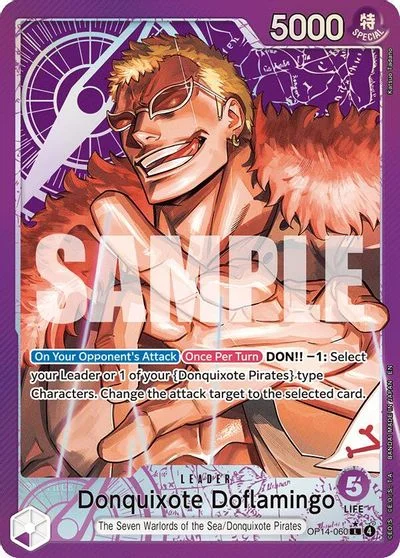 Donquixote Doflamingo [Alternate Art] OP14-060