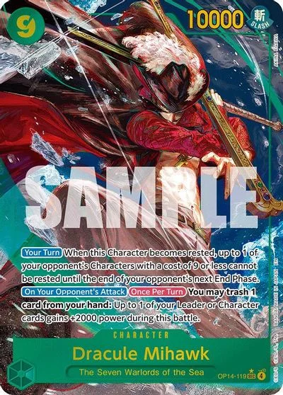 Dracule Mihawk [Alternate Art] OP14-119