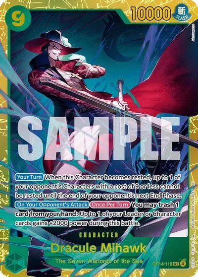 Dracule Mihawk OP14-119
