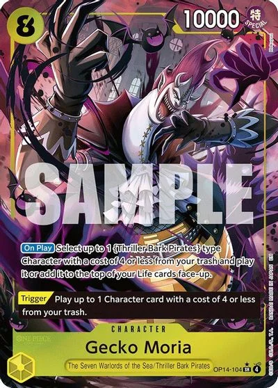 Gecko Moria [Alternate Art] OP14-104