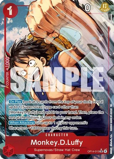 Monkey.D.Luffy [Alternate Art] OP14-013