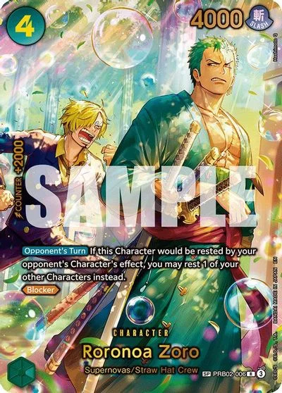 Roronoa Zoro [SP] PRB02-006