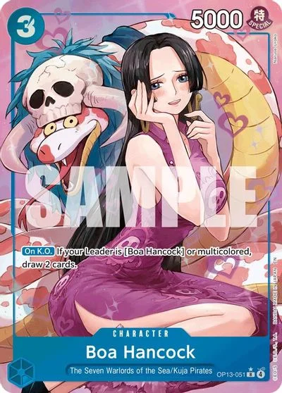 Boa Hancock [Alternate Art] OP13-051