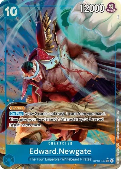 Edward.Newgate [Alternate Art] OP13-042