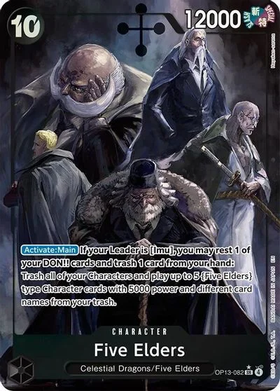 Five Elders [Alternate Art] OP13-082