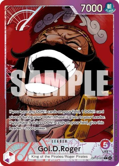 Gol.D.Roger [Alternate Art] OP13-003