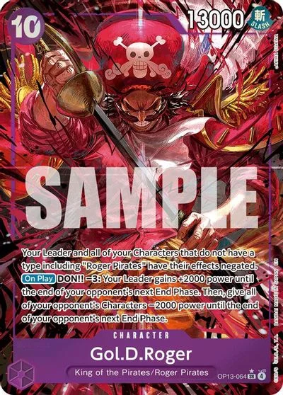 Gol.D.Roger [Alternate Art] OP13-064