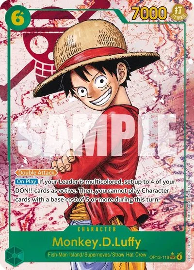 Monkey.D.Luffy [Alternate Art] OP13-118