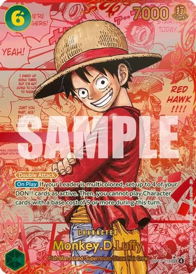 Monkey.D.Luffy [Red Manga] OP13-118