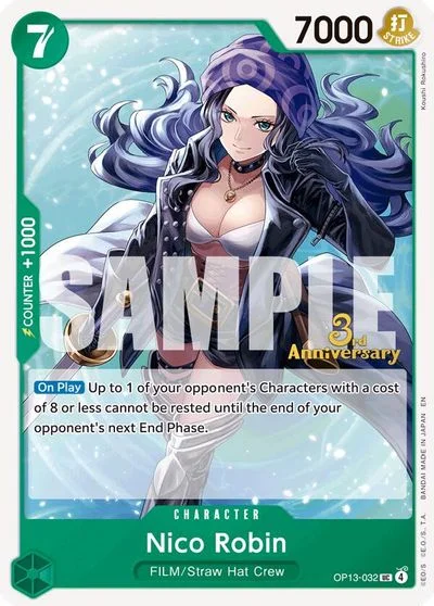 Nico Robin [3rd Anniversary Tournament Stamped] 32