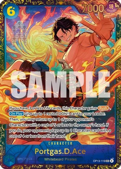 Portgas.D.Ace [Cup Winner] OP13-119