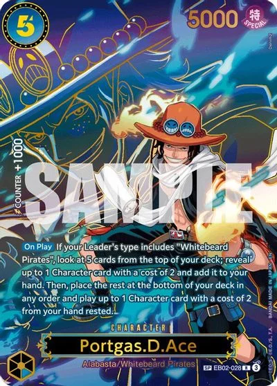 Portgas.D.Ace [SP] EB02-028