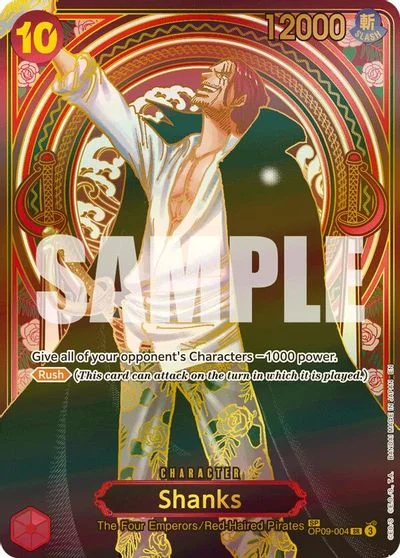 Shanks [Gold] OP09-004