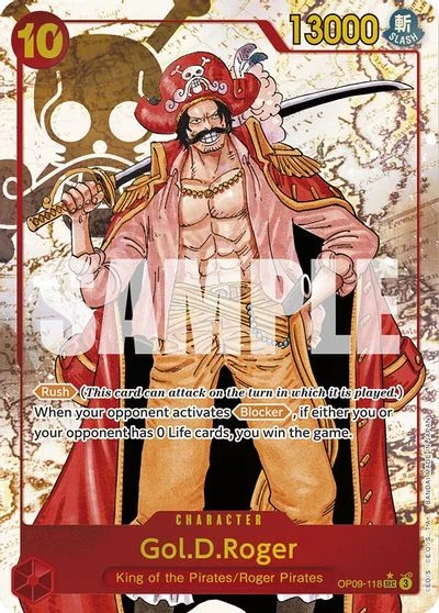 Gol.D.Roger [Alternate Art] OP09-118