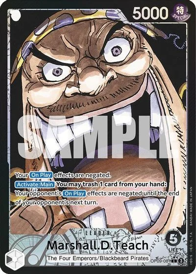 Marshall.D.Teach [Alternate Art] OP09-081