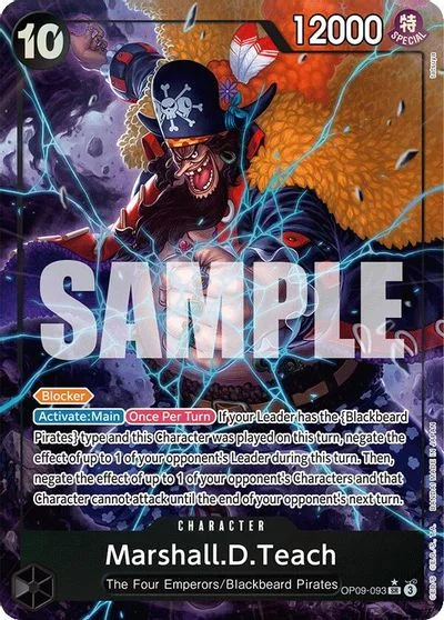 Marshall.D.Teach [Alternate Art] OP09-093