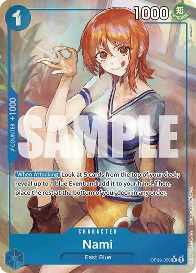 Nami [Alternate Art] OP09-050