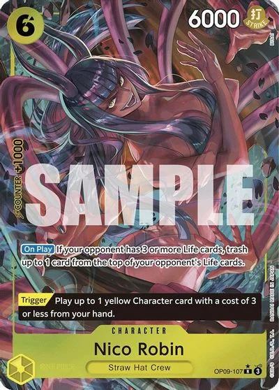 Nico Robin [Alternate Art] OP09-107