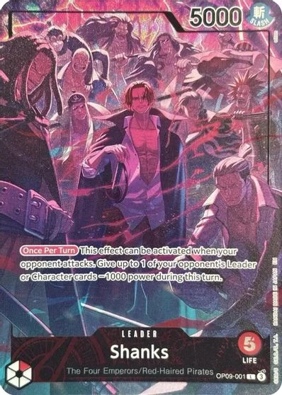 Shanks [2nd Anniversary] OP09-001