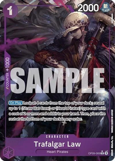 Trafalgar Law [Alternate Art] OP09-069