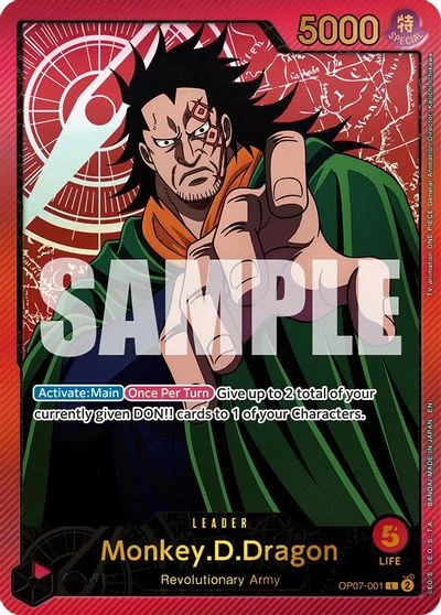 Monkey.D.Dragon OP07-001