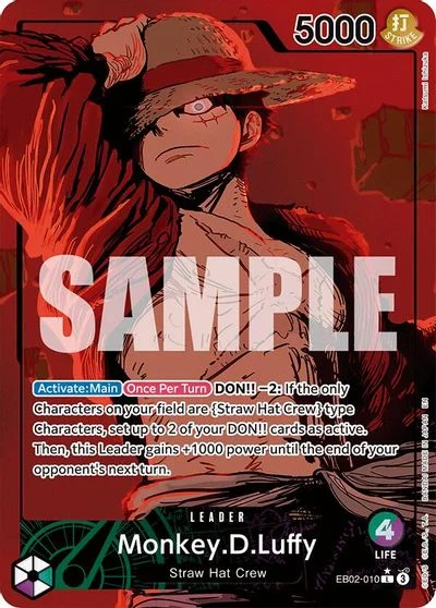 Monkey.D.Luffy [Alternate Art] EB02-010