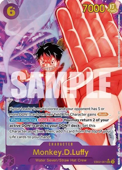 Monkey.D.Luffy [Alternate Art] EB02-061