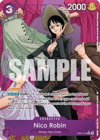 Nico Robin [Alternate Art] EB02-036