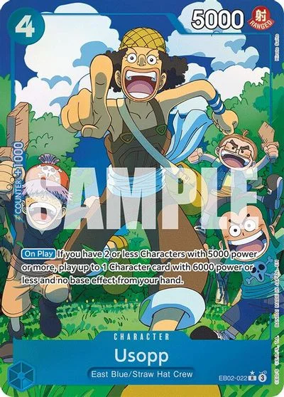 Usopp [Alternate Art] EB02-022
