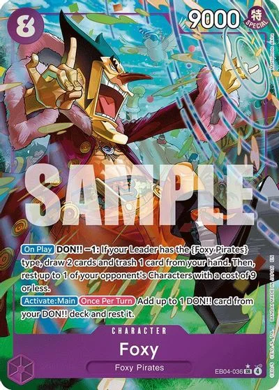Foxy [Alternate Art] EB04-036