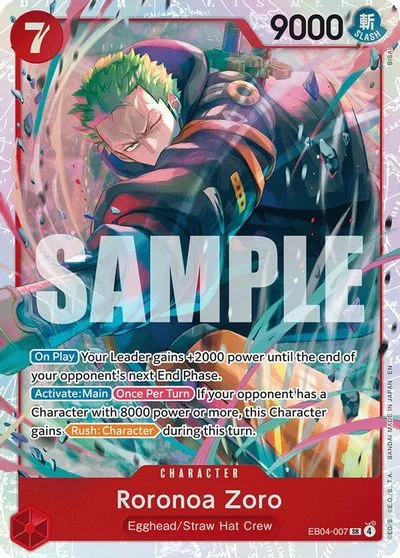 Roronoa Zoro EB04-007