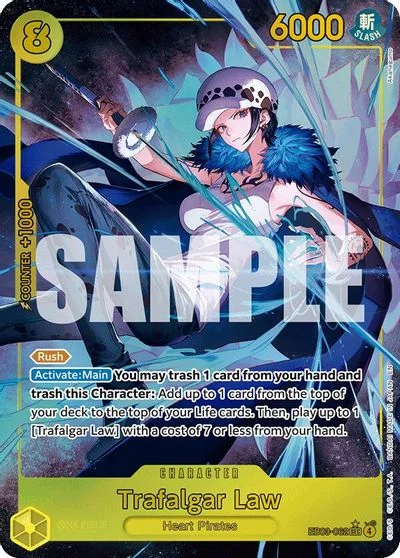 Trafalgar Law [Alternate Art] EB03-062