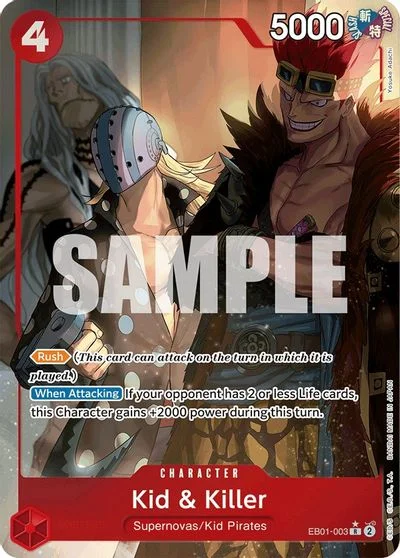 Kid & Killer [Alternate Art] EB01-003