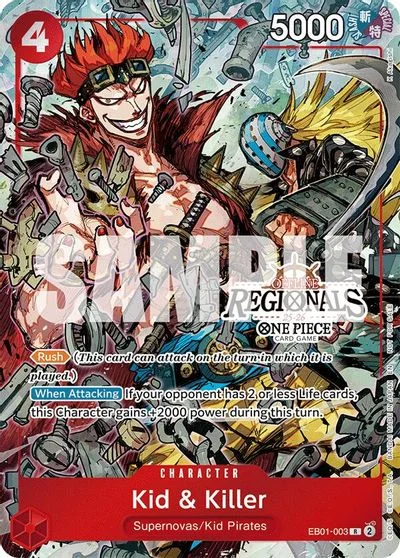 Kid & Killer [Regionals] EB01-003