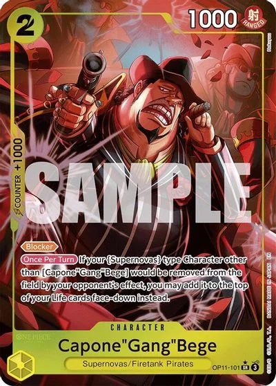 Capone Gang Bege [Alternate Art] OP11-101