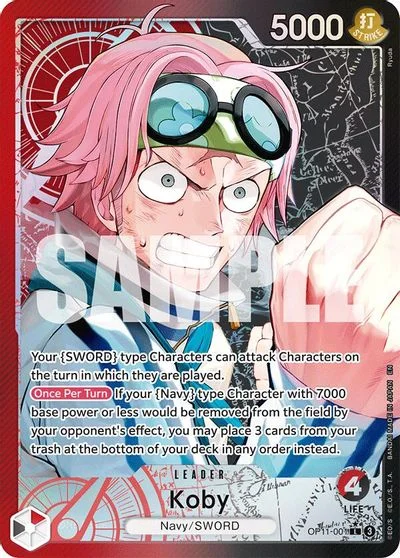 Koby [Alternate Art] OP11-001