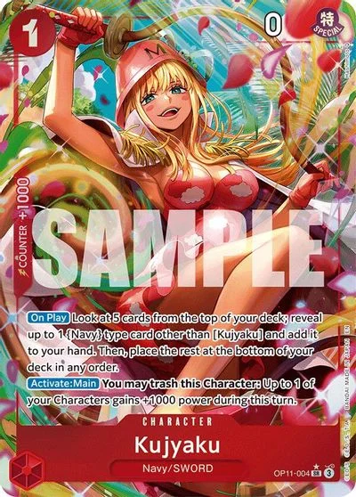 Kujyaku [Alternate Art] OP11-004