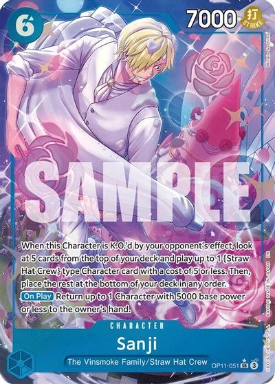 Sanji [Alternate Art] OP11-051