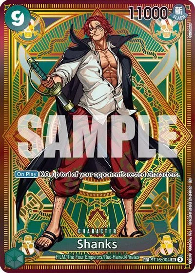 Shanks [SP Alternate Art] ST16-004