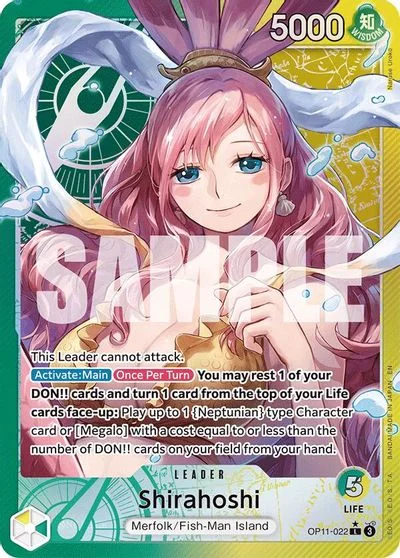 Shirahoshi [Alternate Art] OP11-022