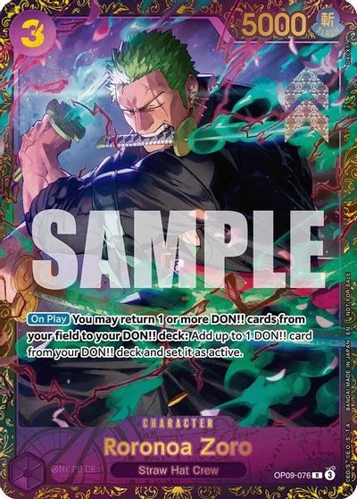 Roronoa Zoro [Championship 25-26] OP09-076