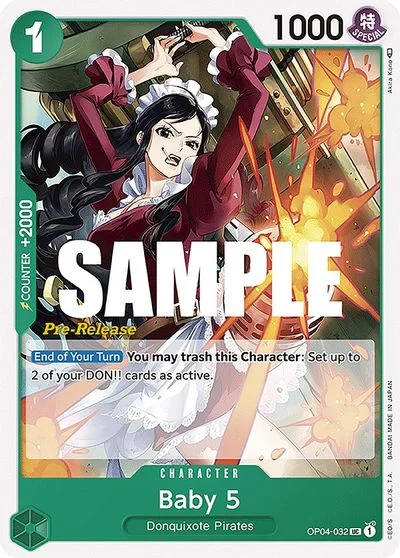 Baby 5 [Pre-Release] OP04-032