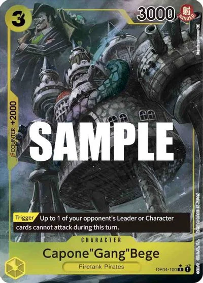 Capone Gang Bege [Alternate Art] OP04-100