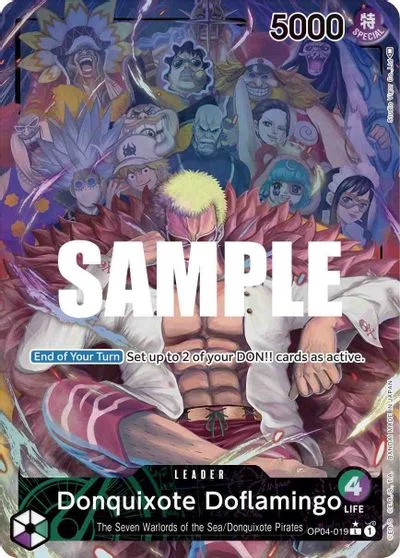 Donquixote Doflamingo [Alternate Art] OP04-019