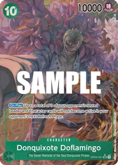 Donquixote Doflamingo [Alternate Art] OP04-031