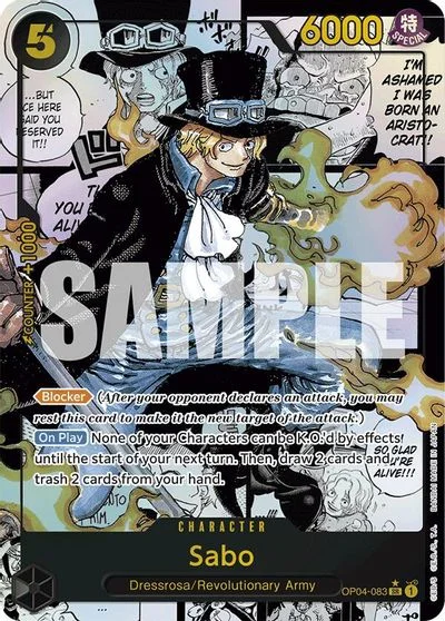 Sabo [Alternate Art Manga PRB01] OP04-083