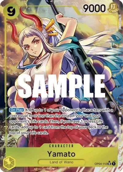 Yamato [Alternate Art] OP04-112