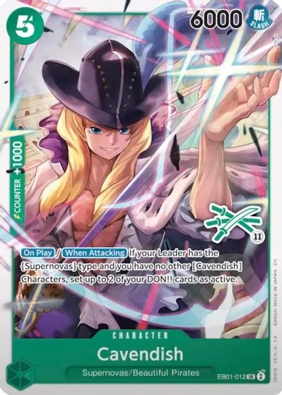 Cavendish [Zoro Deck] EB01-012