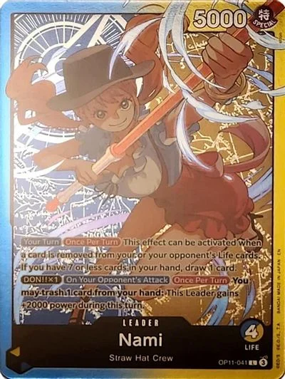 Nami [Nami Deck Foil] OP11-041