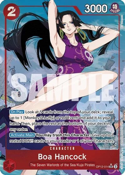 Boa Hancock [Alternate Art] OP12-014